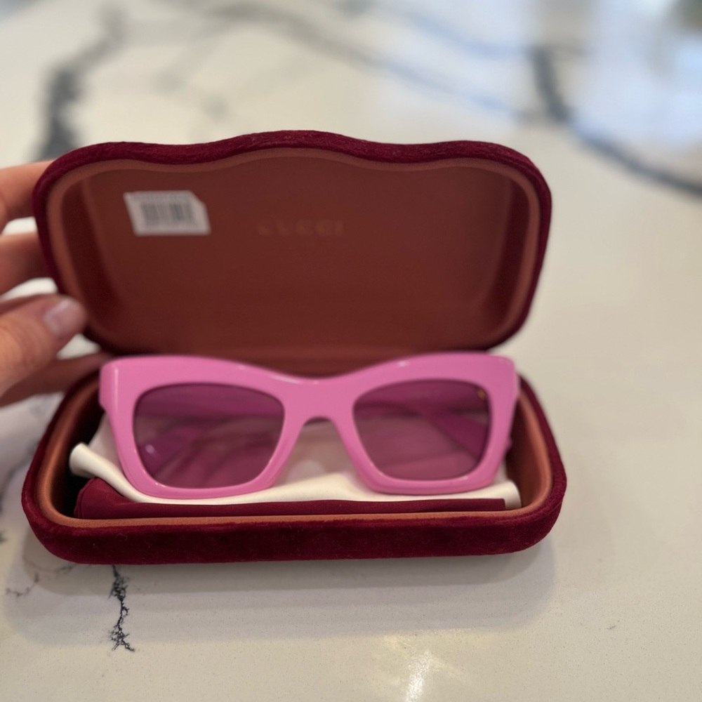 Gucci Bold Pink Sunglasses